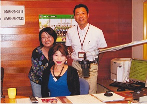 東京キャンペーンでラジオ出演