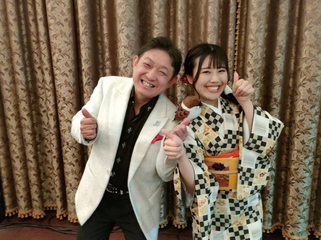 1週目、2週目のゲスト、里野鈴妹さんと